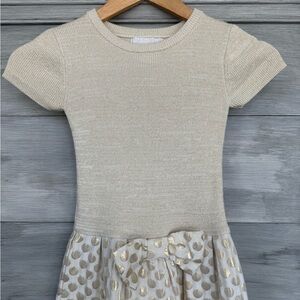 Camilla Cream Gold Dress